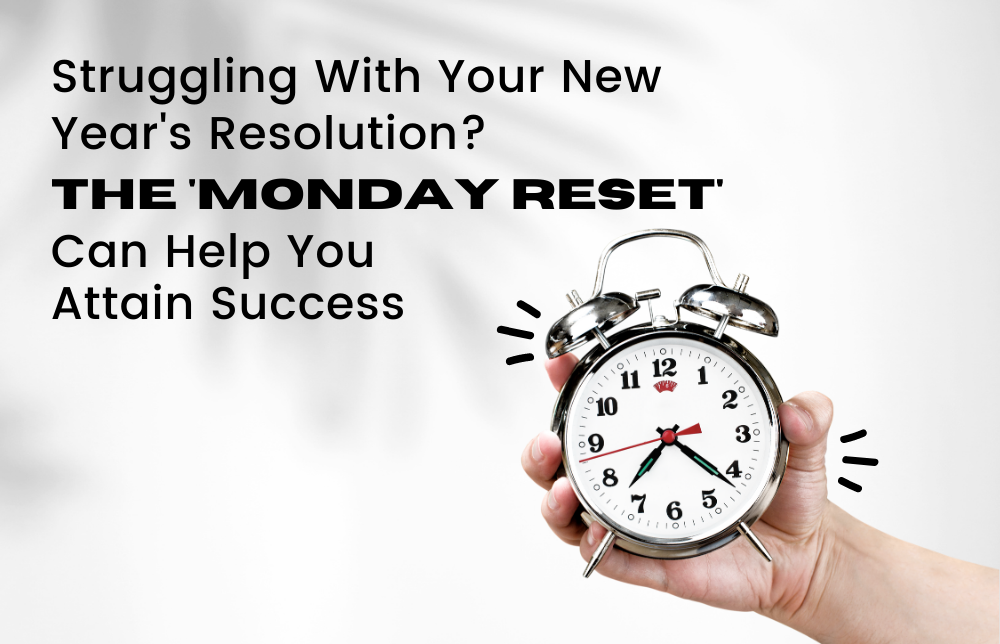 Struggling With Your New Year's Resolution? The 'Monday Reset' Can Help You Attain Success Image