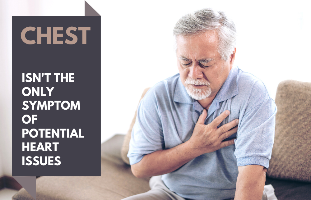 Chest Pain Isn’t the Only Symptom of Potential Heart Issues Image